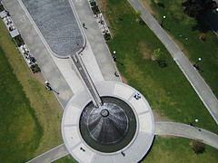 Cal Anderson Park from a kite